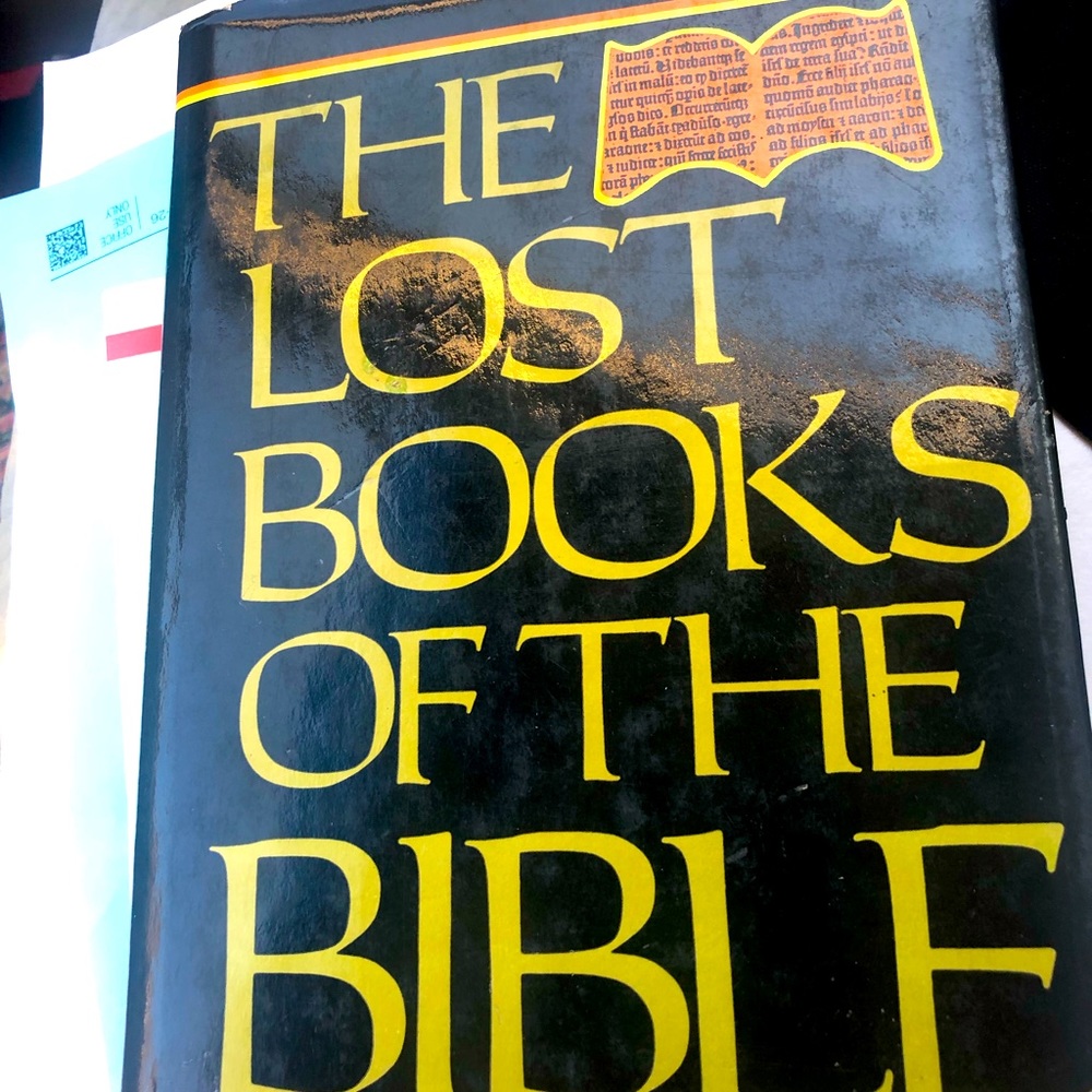 Vintage 1979 The Lost Books of the Bible Hard Cover
